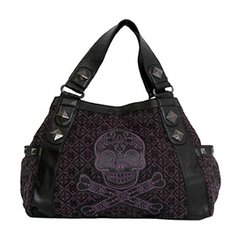 Loungefly Purple Sugar Skull Bag