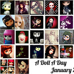 A Doll A Day 2011 - January