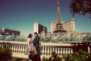 Las Vegas Bellagio Fountain Wedding
