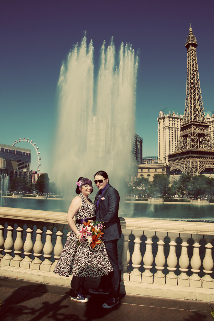 Las Vegas Bellagio Fountain Wedding