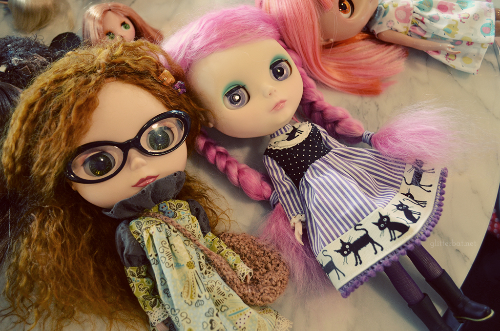 Blaise & Lux - Leeds Blythe Doll Meet - August 2014