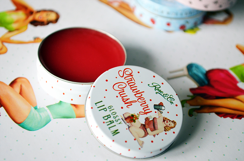 Rose & Co. Strawberry Crush Lip Balm