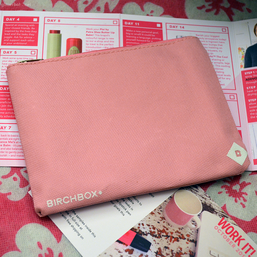 Birchbox UK October 2014 - Bag
