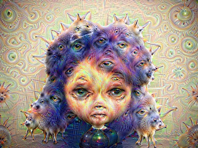 Google Deep Dream & Blythe Dolls