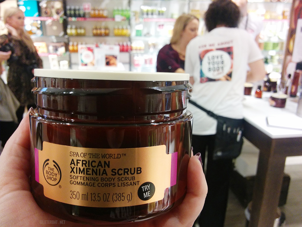 Body Shop Spa of the World AFRICAN XIMENIA SCRUB 13.5 oz/385 g, NEW