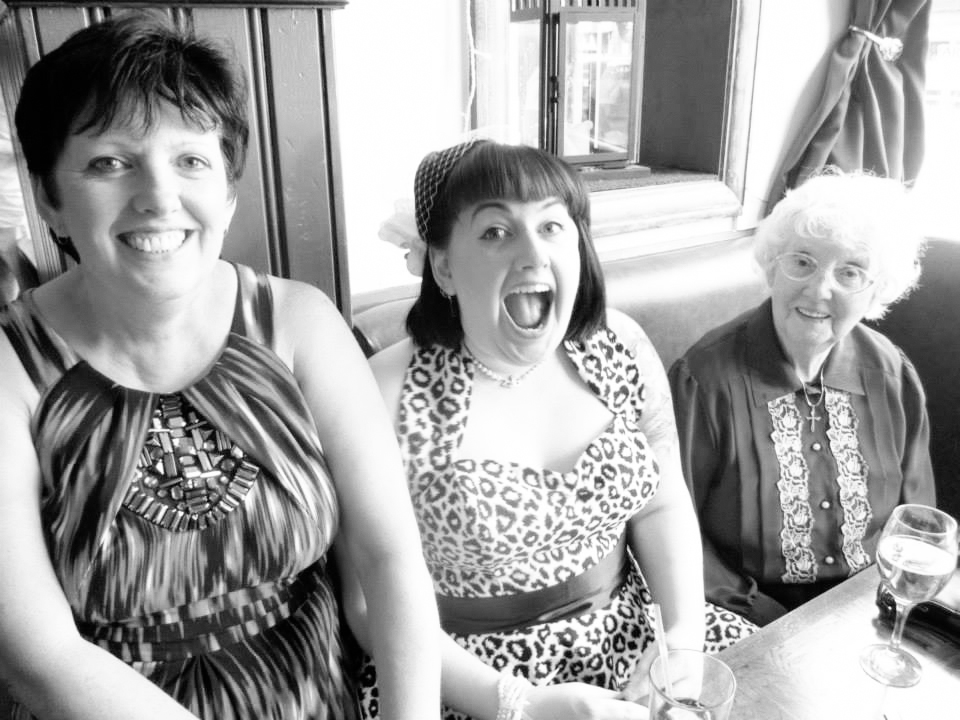 Mum, Me & Nan - Wedding Reception