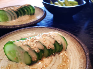 Issho Leeds - Cucumber Sesame