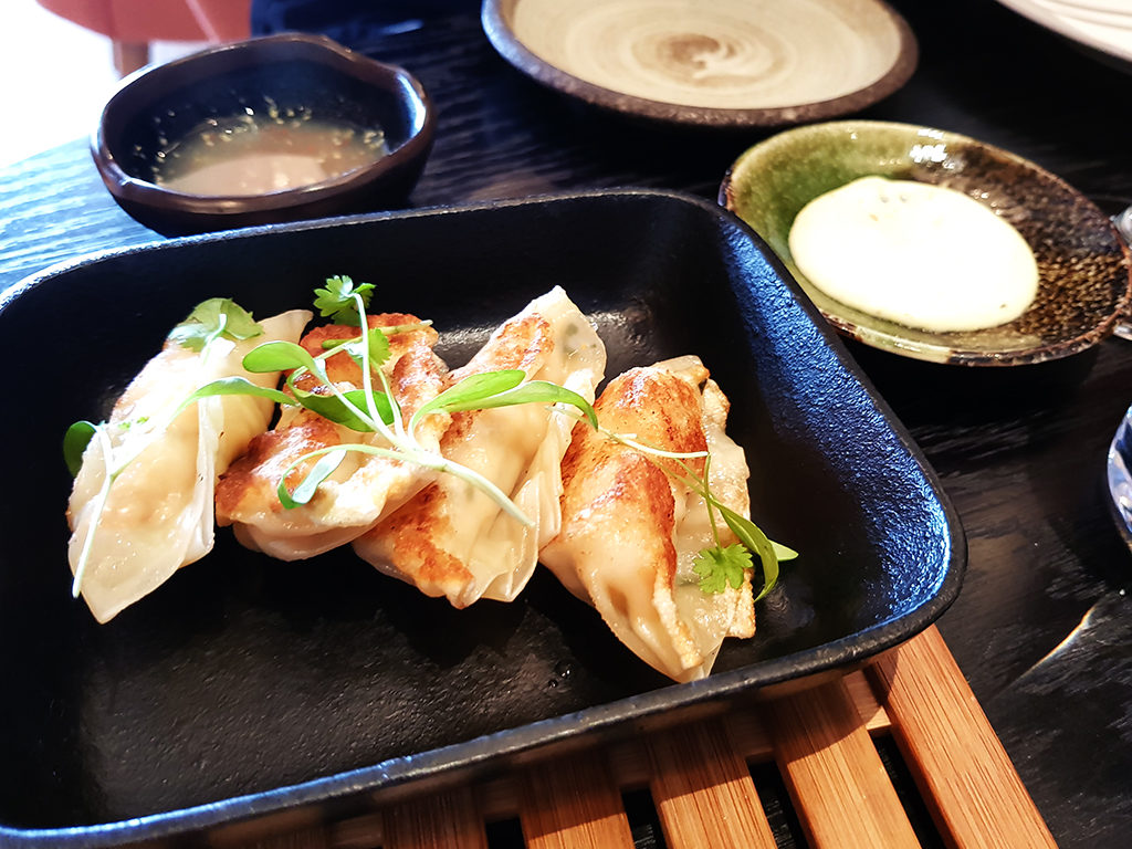 Issho Leeds - Prawn Gyoza